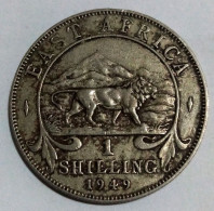 EAST Africa, SHILLING 1949, GEORGE VI., Perfect, Agomeza - Colonia Británica