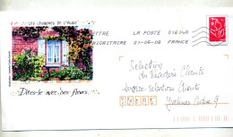 Pap Lamouche Flamme Chiffree Illustré Aube Maison Fleurie - PAP: Aufdrucke/Lamouche
