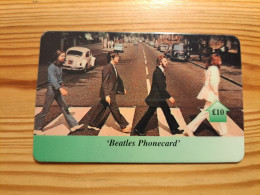 Prepaid Phonecard United Kingdom - The Beatles - Emissions Entreprises