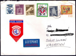 GERMANY - LUFTPOST EXPRESS EIL INTERNATIONAL - BIG FRANKATUR - 2000 - Brieven En Documenten