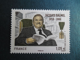 2013 Y/T 4754 " Jacques Baumel "  Neuf*** - Neufs