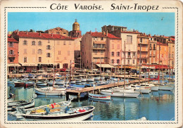 FRANCE - Saint-Tropez - Côte  Varoise - Le Port Et Les Quais - Colorisé - Carte Postale - Saint-Tropez