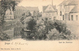 BELGIQUE - Bruges - Quai Des Menetriers - Carte Postale Ancienne - Brugge