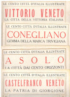 VENETO - Cento Città D'Italia - Castelfranco/Asolo/Conegliano/Vittorio Veneto - Toerisme, Reizen