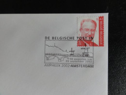 BELGIQUE- Bureau Temporaire De "De Belgische Post In" à Amphilex - 2002 -moulins Hollandais - Mühlen