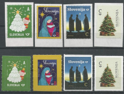 SI 2023-21 CHRISTMAS AND NEW YEAR, SLOVENIA, 8v, MNH - Slowenien