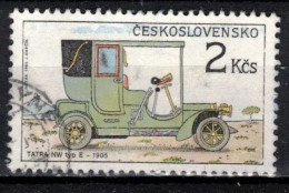 Tchécoslovaquie 1988 Mi 2949 (Yv 2759), Obliteré Varieté Position 40/2 - Errors, Freaks & Oddities (EFO)