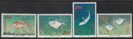 TAIWAN (Formose) - N°518/21 ** (1965) Poissons - Ongebruikt