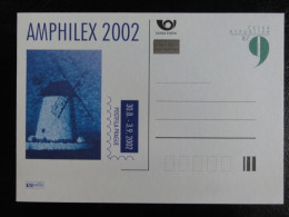 République Tchèque - Entier Postal Repiqué Neuf - Amphilex 2022 - Mühlen