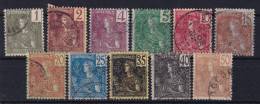 INDOCHINE 1904-06 - Canceled - YT 24-35 - Used Stamps