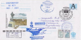Russia 50Y Sevoromorsk Ca Murmansk 18.04.2001 (FN197A) - Eventi E Commemorazioni