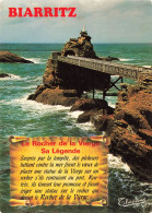 FRANCE - Biarritz - Le Rocher De La Vierge - Sa Légende - Carte Postale - Biarritz