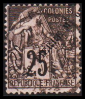 1891. SAINT-PIERRE-MIQUELON. ST-PIERRE M. On On 25 C COLONIES POSTES.  - JF537367 - Used Stamps