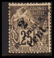 1891. SAINT-PIERRE-MIQUELON. 2 Cent ST-PIERRE M. On On 25 C COLONIES POSTES. Hinged. - JF537369 - Ungebraucht