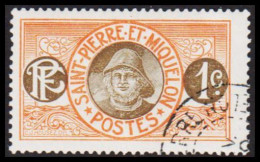 1909-1917. SAINT-PIERRE-MIQUELON. Fisher 1 C.  (Michel 73) - JF537400 - Briefe U. Dokumente