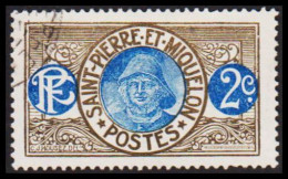 1909-1917. SAINT-PIERRE-MIQUELON. Fisher 2 C.  (Michel 74) - JF537402 - Covers & Documents
