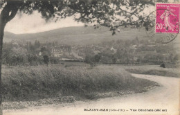 Blaisy Bas * Route , Vue Générale Du Village Côté Est - Autres & Non Classés