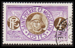 1909-1917. SAINT-PIERRE-MIQUELON. Fisher 4 C.  (Michel 75) - JF537404 - Briefe U. Dokumente