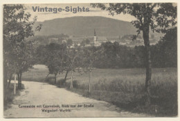 Cunewalde / Germany: Straße Weigsdorf-Wurbis - Czorneboh (Vintage PC 1918) - Cunewalde