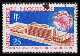 1970. SAINT-PIERRE ET MIQUELON. 25 F UPU..   (Michel 451) - JF537418 - Cartas & Documentos