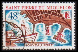 1967. SAINT-PIERRE-MIQUELON. NOVEAU PORT 48 F. - JF537419 - Cartas & Documentos