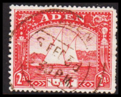 1937. ADEN. Boat Dau 2 As.  (Michel 4) - JF537423 - Aden (1854-1963)