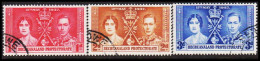 1937. BECHUANALAND. Georg VI Coronation Complete Set.  (MICHEL 98-100) - JF537436 - 1885-1964 Herrschaft Von Bechuanaland