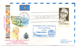 Carta Con Matasellos Vuelo Guam-tokyo 1981  EEUU - Cartas & Documentos