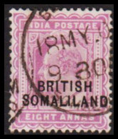 1903. BRITISH SOMALILAND. Edward VII. EIGHT ANNAS  (Michel 19) - JF537469 - Somaliland (Protectorate ...-1959)