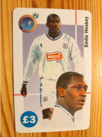 Prepaid Phonecard United Kingdom - Football, Emile Heskey - Emissions Entreprises