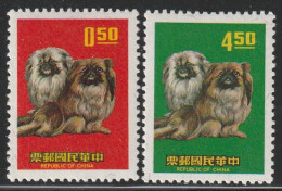 TAIWAN (Formose) - N°677/8 ** (1969) Année Du Chien - Neufs