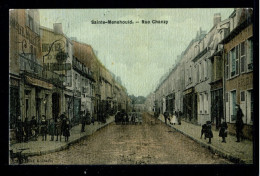 51 - SAINTE MENEHOULD - Rue Chanzy - Sainte-Menehould