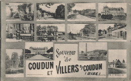 Coudun Et Villers Sous Coudun * Souvenir Du Village * Multivues - Andere & Zonder Classificatie