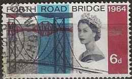 GREAT BRITAIN 1964 Opening Of Forth Road Bridge - 6d. Forth Road And Railway Bridges FU - Usati