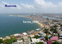 Liberia Monrovia West Point Aerial View New Postcard - Liberia