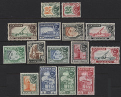 Zanzibar (04) 1957 Set. Mint. Hinged. - Zanzibar (...-1963)