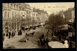 64 - PAU - Rue De La Préfecture ( Cpa Glacée ) - Pau