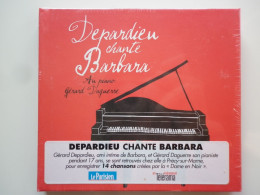 Gérard Depardieu Cd Album Digipack Depardieu Chante Barbara - Other - French Music