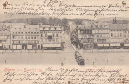 SAARLOUIS - SAAR - DEUTSCHLAND - ANSICHTKARTE - 1900 - GRÜSS AUS SARLOUIS... - Kreis Saarlouis