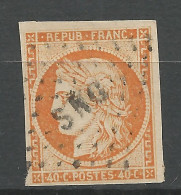 CERES N° 13  CACHET LOSANGE SNG EN NOIR SENEGAL Très Léger Pelurage / Used - Cérès