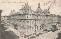 FRANCE - Lyon - Palais De La Bourse - Animé - Carte Postale Ancienne - Lyon 2