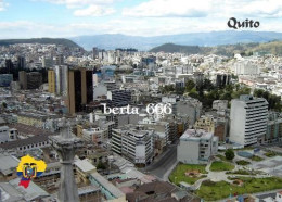 Ecuador Quito Overview UNESCO New Postcard - Ecuador