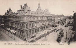 FRANCE - Lyon - La Place Des Cordeliers Et Le Palais De La Bourse - LL - Carte Postale Ancienne - Lyon 2