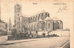 BELGIQUE - Gent - Vue Générale De La Cathédrale Saint Bavon - Carte Postale Ancienne - Gent