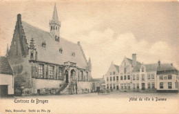 BELGIQUE - Environs De Bruges - Vue Sur L'hôtel De Ville à Damme - Carte Postale Ancienne - Brugge