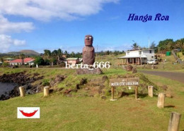 Rapa Nui UNESCO Easter Island Hanga Roa Ahu Mata Ote Vaikava New Postcard - Rapa Nui
