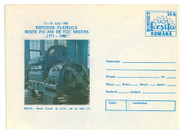 IP 81 - 123 Diesel Engine, Romania - Stationery - Unused - 1981 - Oil