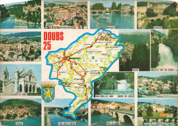 FRANCE - Doubs - Multi-vues - Colorisé - Carte Postale - Sonstige & Ohne Zuordnung