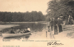 BELGIQUE - Bruxelles - Bois De La Cambre - Location De Barquettes Au Châlet Robinson - Carte Postale Ancienne - Bosques, Parques, Jardines