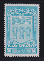 Canada Revenue (Saskatchewan), Van Dam SL67, MNH - Revenues